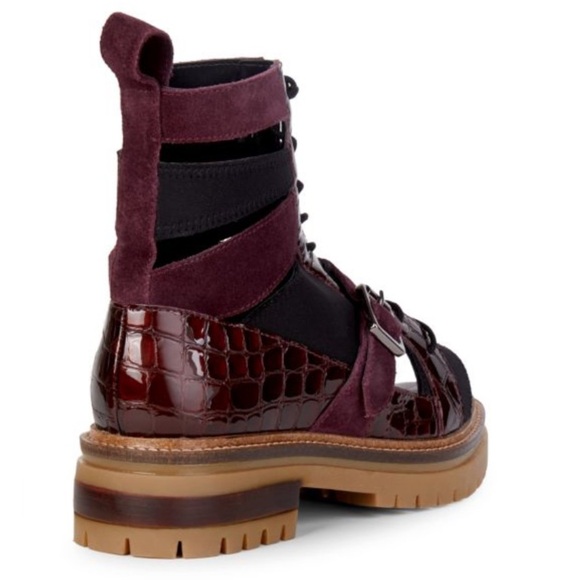 Free People Mandi Boot Sandals Brown Size EU 37 - US 7 NWOT - Picture 5 of 16